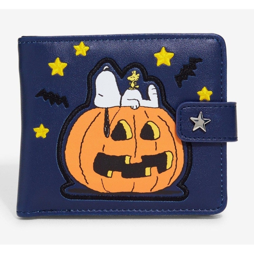 Peanuts Snoopy Charlie Brown Halloween Costumes Corduroy Shoulder Bag & Wallet - Picture 10 of 10